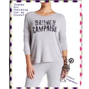 Brushed Crew Neck Brunch Campaign ~Loungewear